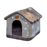 Foldable Enclosed Pet Bed