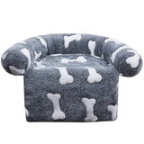 Plush Kennel Sofa Blanket – Soft & Cozy Pet Throw