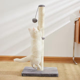 Durable Sisal Cat Scratching Post with Hanging Ball Toys