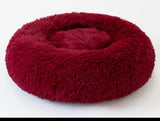 Plush Round Pet Bed – Soft & Warm