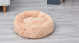 Plush Round Pet Bed – Soft & Warm