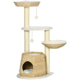 Cat Tree Activity Center – Multi-Level Cat Tower with Sisal Posts, Condo, Bed & Toys