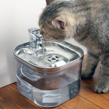 Stainless Steel Automatic Pet Water Fountain