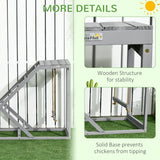 PawHut Chicken Activity Game – Swing Perch Set for Happy, Healthy Hens