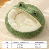 Little Frog Series Pet Bed